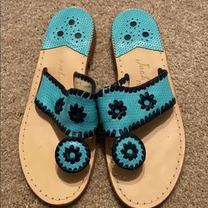 Jack Rogers Leather Sandals size 6